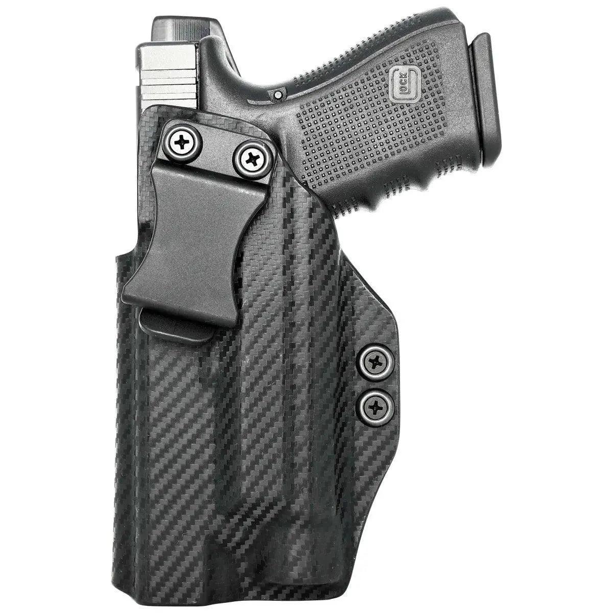 IWB Holster fits: Glock 17 19 19X 26 31 32 33 34 45 TLR7A/TLR7X - Rounded by Concealment Express