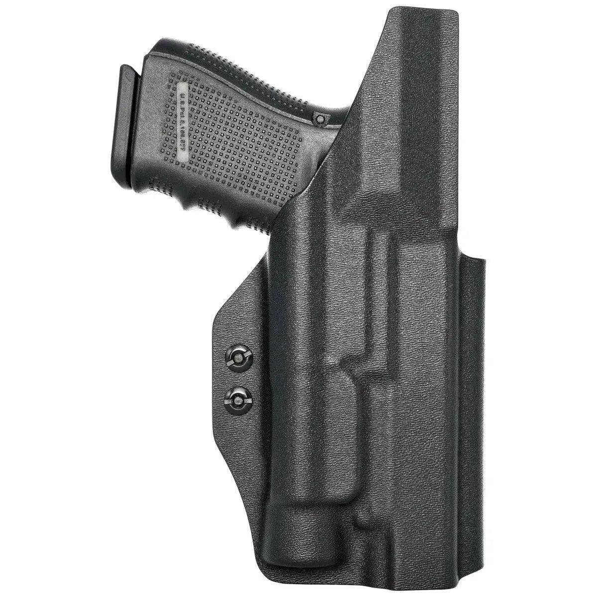 IWB Holster fits: Glock 17 19 19X 26 31 32 33 34 45 TLR7A/TLR7X - Rounded by Concealment Express