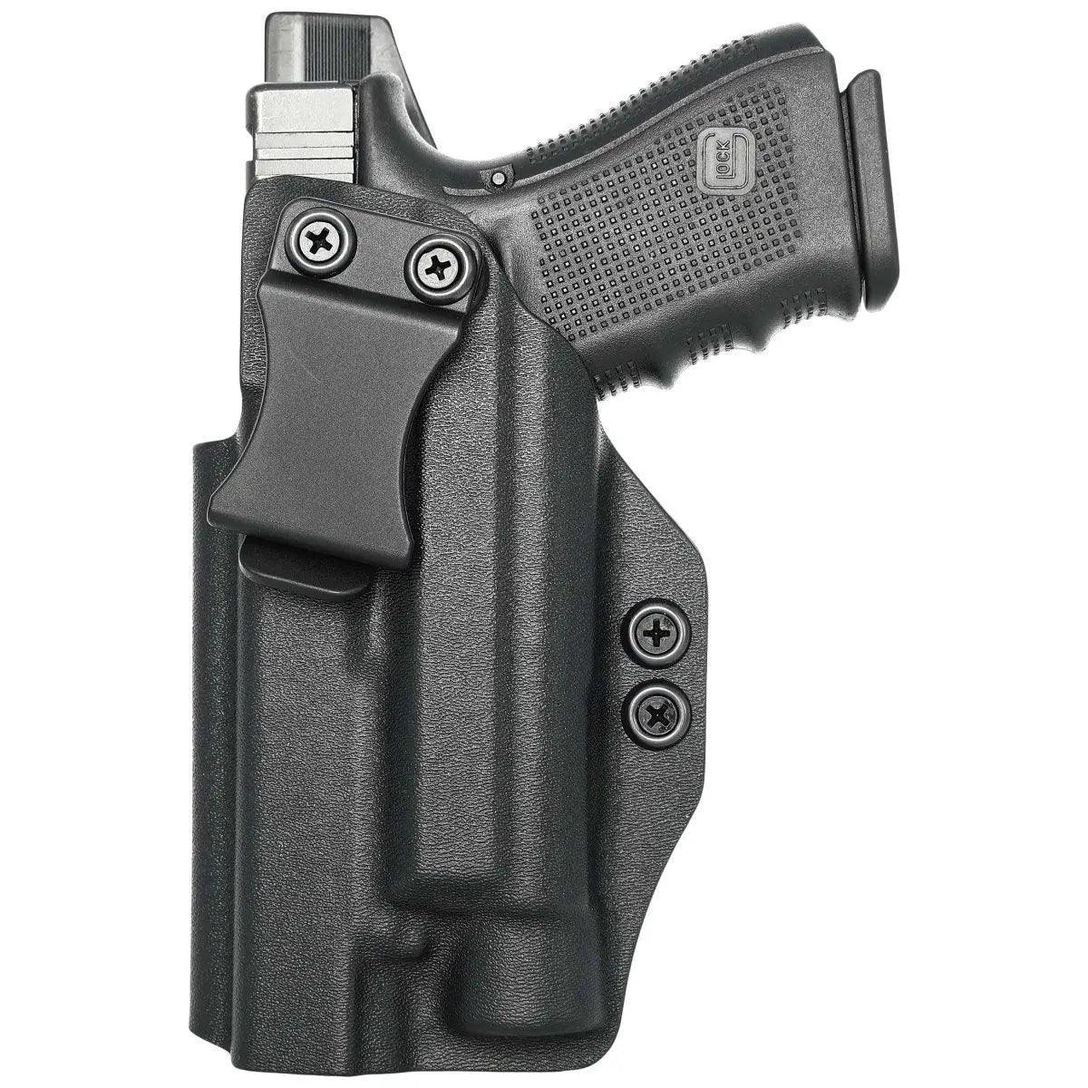 IWB Holster fits: Glock 17 19 19X 26 31 32 33 34 45 TLR7A/TLR7X - Rounded by Concealment Express