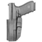 IWB Holster fits: Glock 20 21 - Right Hand Carbon Fiber Back