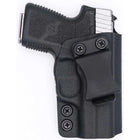 Kahr PM9 IWB Holster - Right Hand Black Front