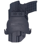 Keltec P15 Paddle Holster - Right Hand Carbon Fiber Front