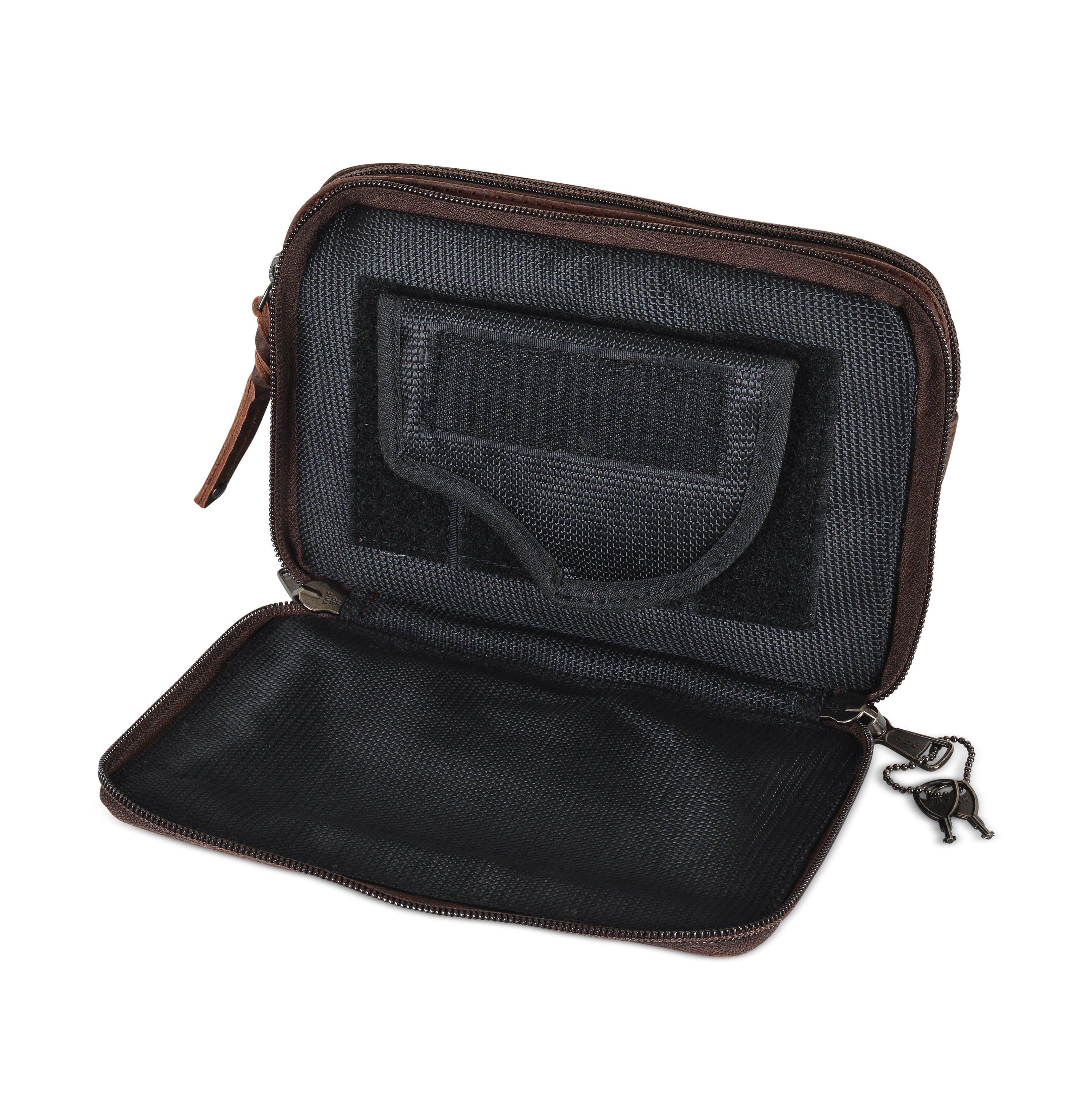 Concealed Carry Kailey Leather Purse Pack by Lady Conceal - Rounded by Concealment Express