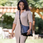 Concealed Carry Purse Blake Leather Crossbody by Lady Conceal