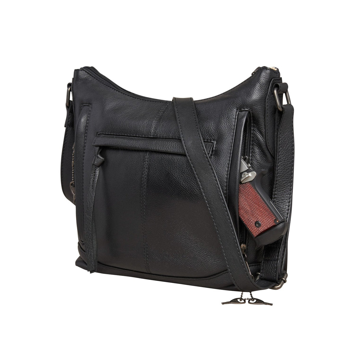 Concealed Carry Purse Blake Leather Crossbody by Lady Conceal