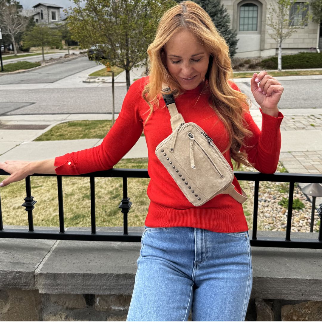 Concealed Carry Kailey Leather Purse Pack by Lady Conceal