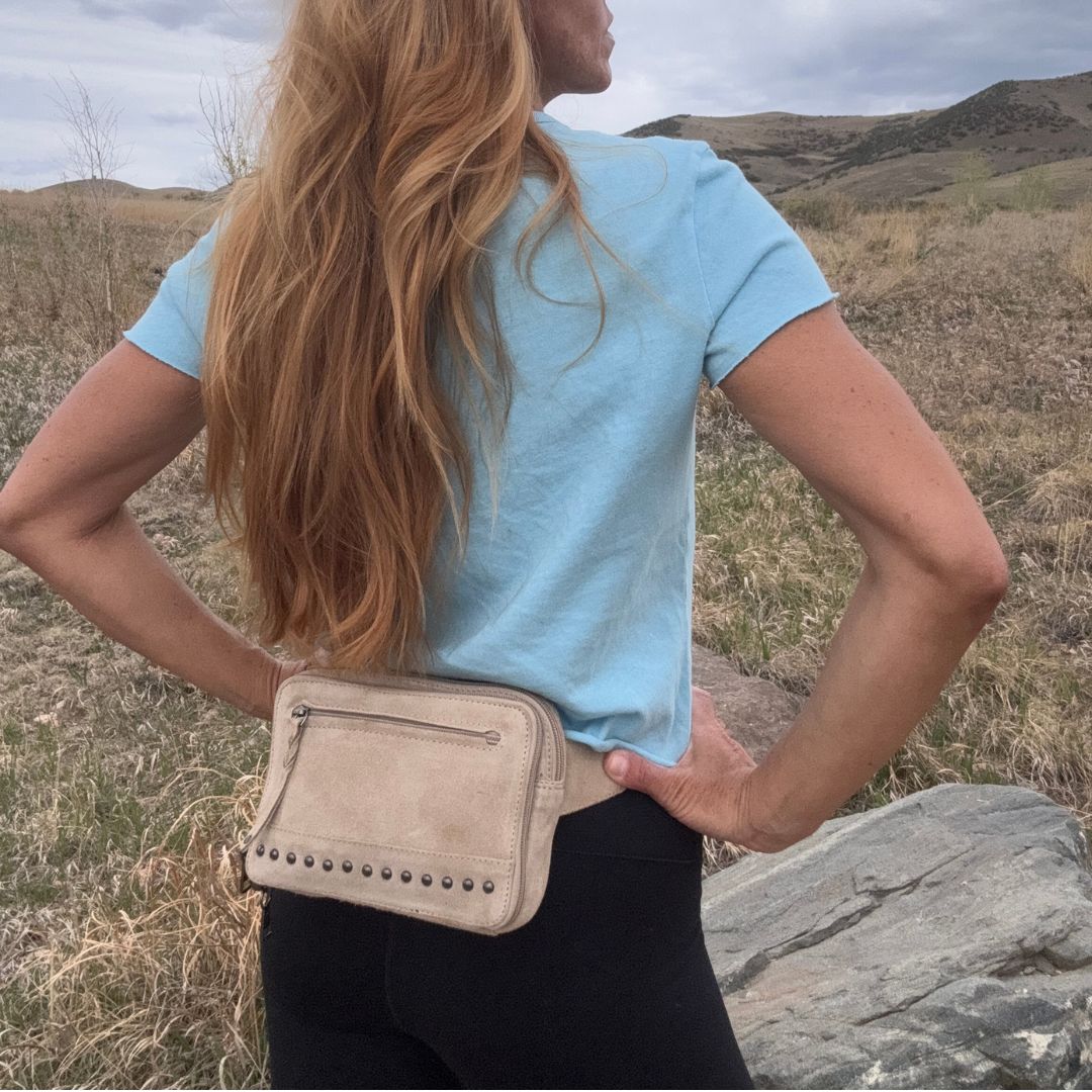 Concealed Carry Kailey Leather Purse Pack by Lady Conceal