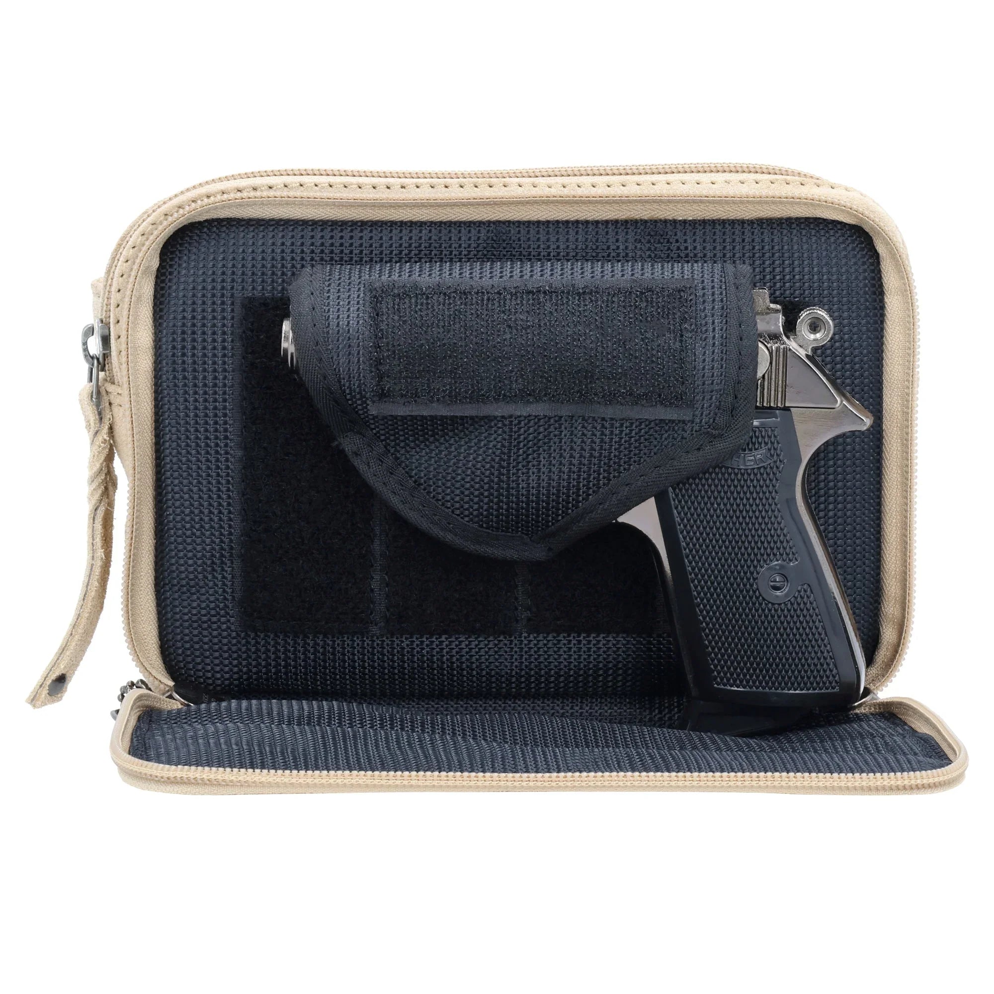Concealed Carry Kailey Leather Purse Pack by Lady Conceal - Rounded by Concealment Express