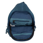 Concealed Carry Unisex Taylor Sling Leather Backpack by Lady Conceal
