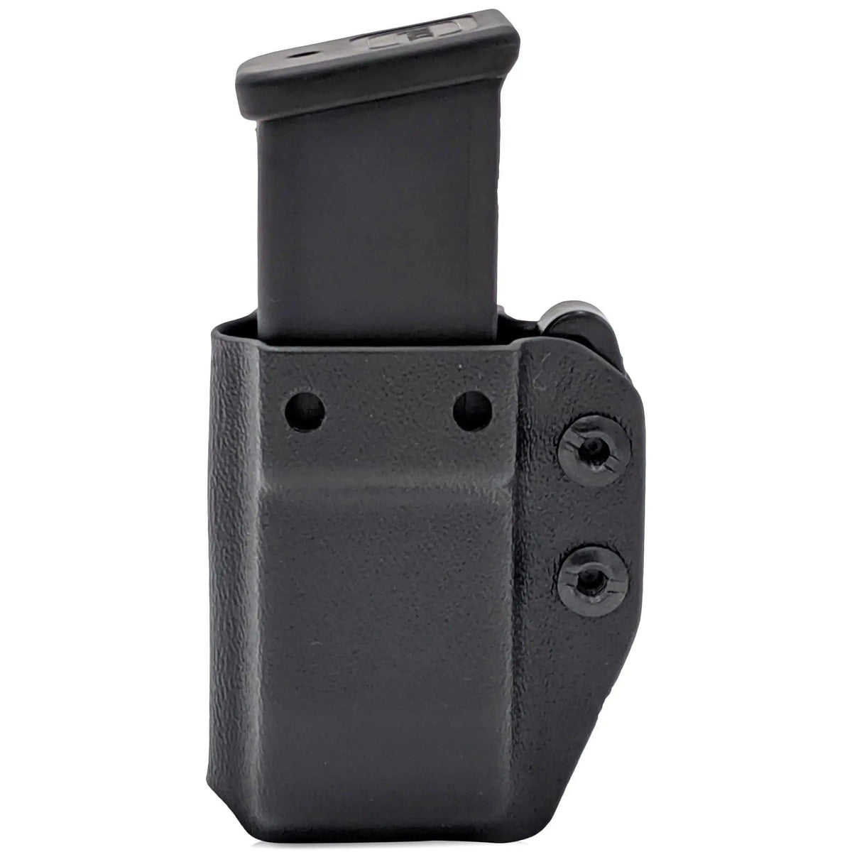 GAYALOCK Universal IWB/OWB Kydex Mag Carrier – Fits Glock 43X, 43X MOS, Glock 48 Magazines. Adjustable Cant, 1.5" Belt Clip