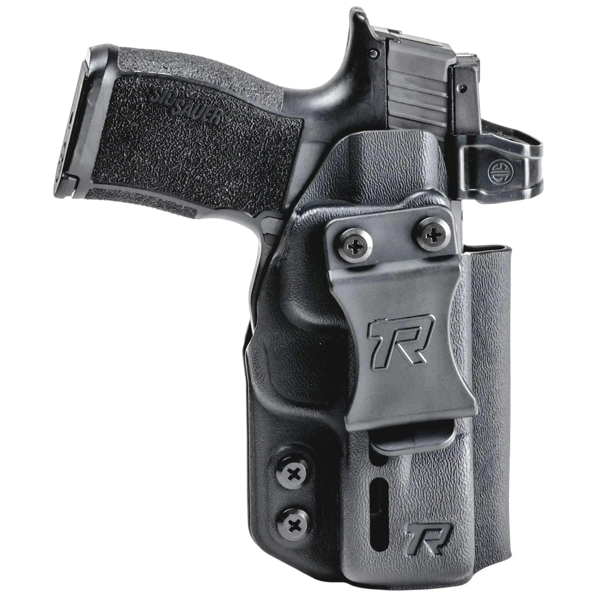 Rounded OWB Pancake Holster - Outside Waistband Kydex Carry Optics Ready