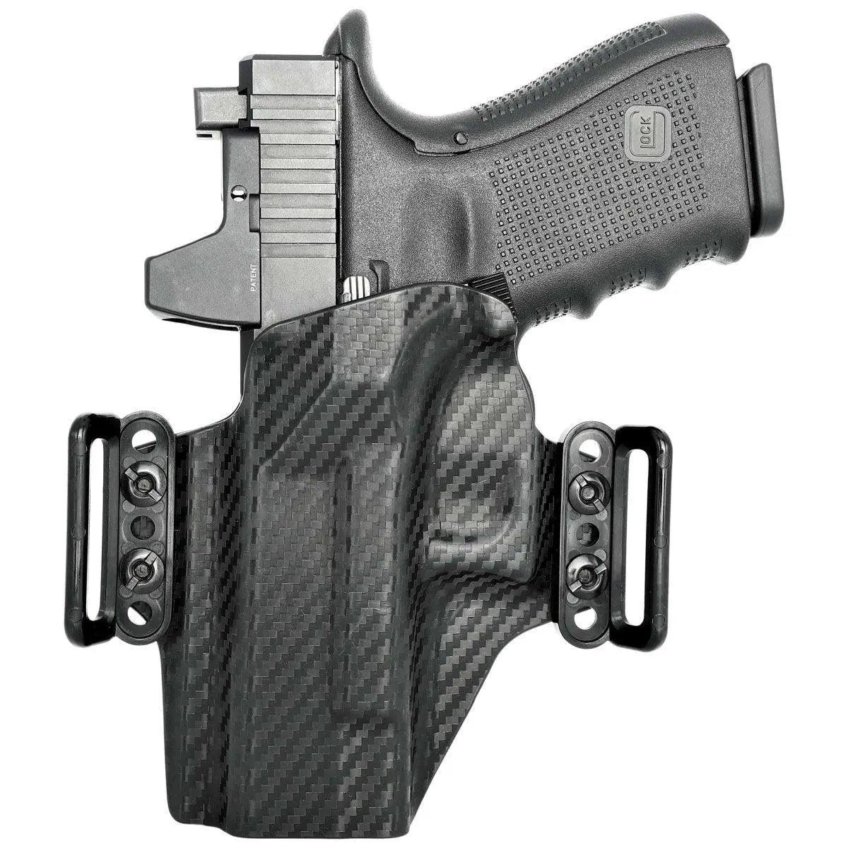 OWB Holster fits: Glock 19 19X 23 32 45 - Rounded by Concealment Express