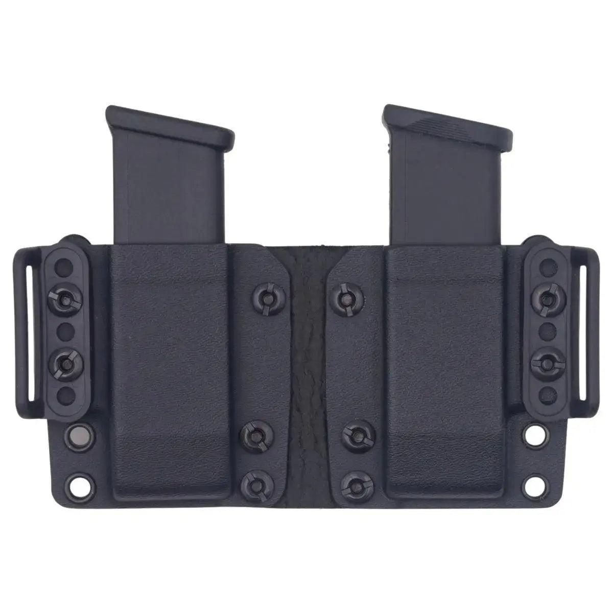 OWB KYDEX Double Magazine Duty Holster - Rounded by Concealment Express