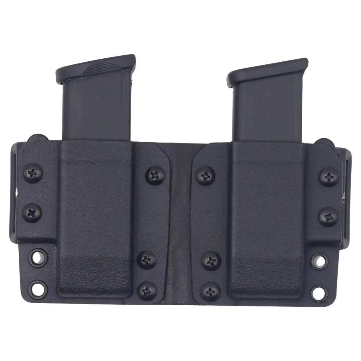 OWB KYDEX Double Magazine Duty Holster - Rounded by Concealment Express