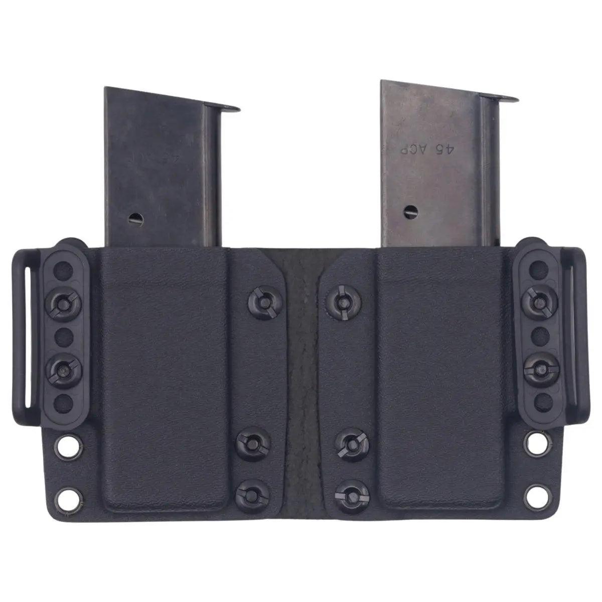 OWB KYDEX Double Magazine Duty Holster - Rounded by Concealment Express