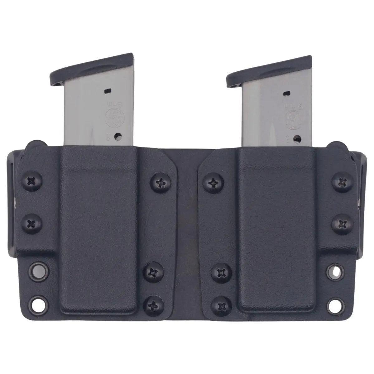 OWB KYDEX Double Magazine Duty Holster - Rounded by Concealment Express