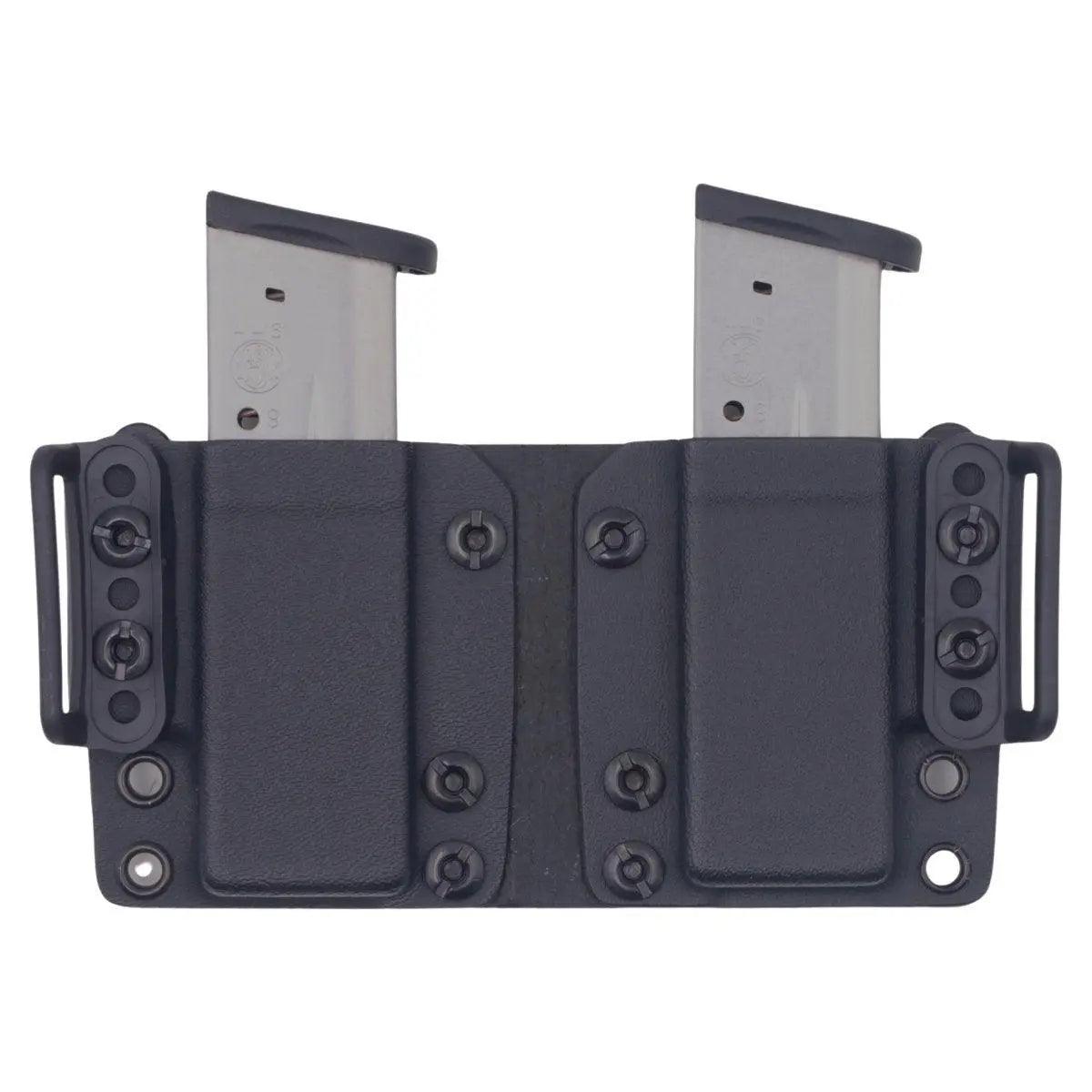OWB KYDEX Double Magazine Duty Holster - Rounded by Concealment Express