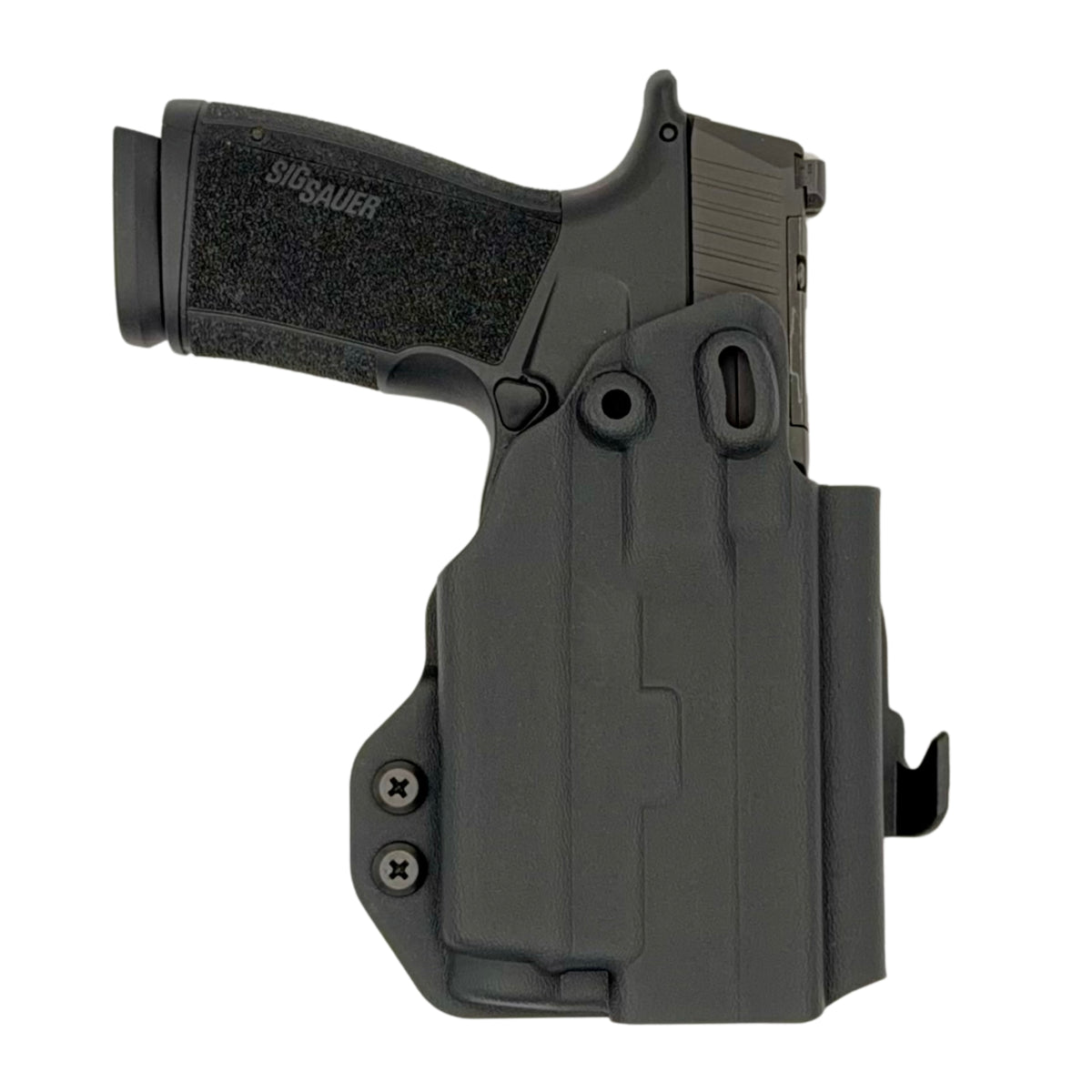 Glock 48 Olight Baldr Paddle Holster - Worn on Belt