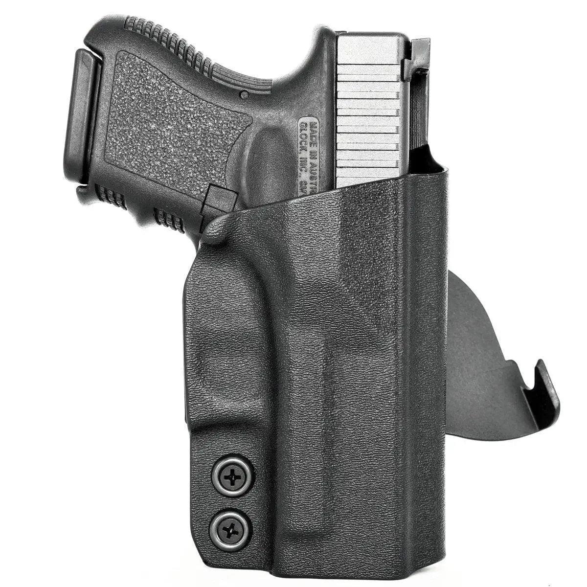 Paddle Holster fits: Glock 26 27 33 (Optic Ready) - Rounded by Concealment Express