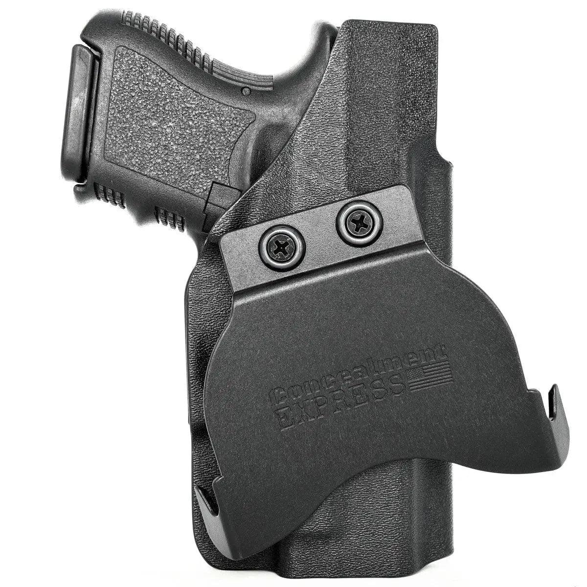 Paddle Holster fits: Glock 26 27 33 (Optic Ready) - Rounded by Concealment Express