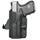 Paddle Holster fits: Glock 26 33 - Left Hand Carbon Fiber Back