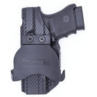 Paddle Holster fits: Glock 30 30SF 29 - Right Hand Carbon Fiber Front