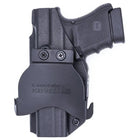 Paddle Holster fits: Glock 30 30SF 29 - Right Hand Black Front