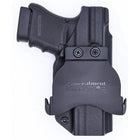 Paddle Holster fits: Glock 30 30SF 29 - Left Hand Black Front