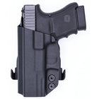 Paddle Holster fits: Glock 30S - Left Hand Black Back