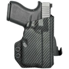 Paddle Holster fits: Glock 43X TLR6 - Right Hand Carbon Fiber Back