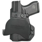 Paddle Holster fits: Glock 43X TLR6 - Right Hand Black Front