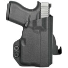 Paddle Holster fits: Glock 43X TLR6 - Right Hand Black Back