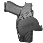 Paddle Holster fits: Glock 48 - Left Hand Carbon Fiber Front
