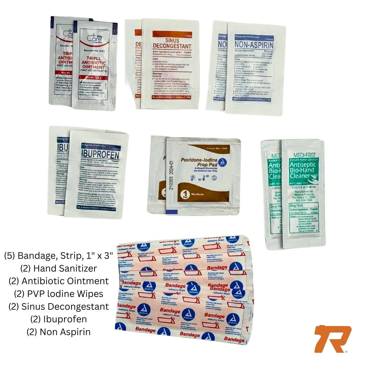 Personal First Aid Kit - Rounded by Concealment Express