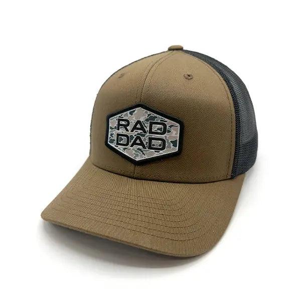Rad Dad Duck Camo Woven Patch Hat - Rounded by Concealment Express