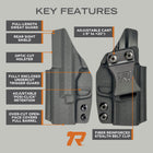 Rounded Gear IWB Holster - Key Features