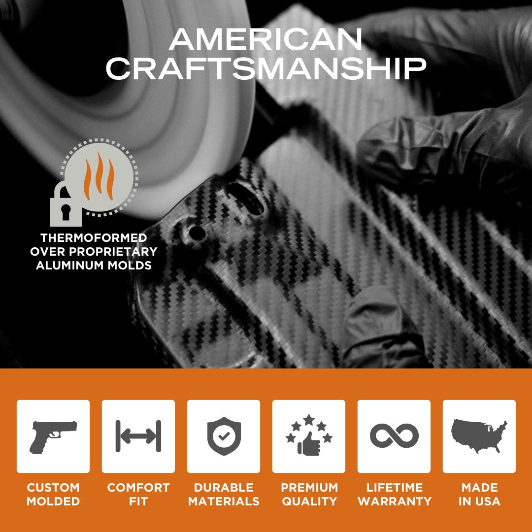 Rounded IWB Holster American Craftsmanship