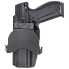 Ruger American Full Size Paddle Holster - Right Hand Carbon Fiber Front