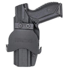 Ruger American Full Size Paddle Holster - Right Hand Black Front