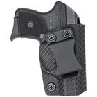 Ruger LCP IWB Holster - Right Hand Carbon Fiber Front