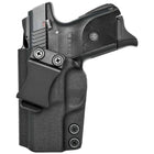 Ruger SR9C IWB Holster - Left Hand Black Front