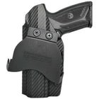 Ruger Security-9 Paddle Holster - Right Hand Carbon Fiber Front