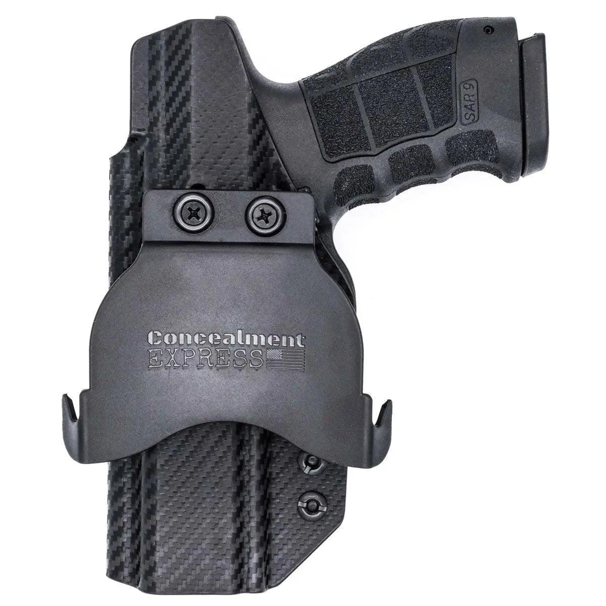 SAR FIREARMS SAR9 Paddle Holster (Optic Ready) - Rounded by Concealment Express