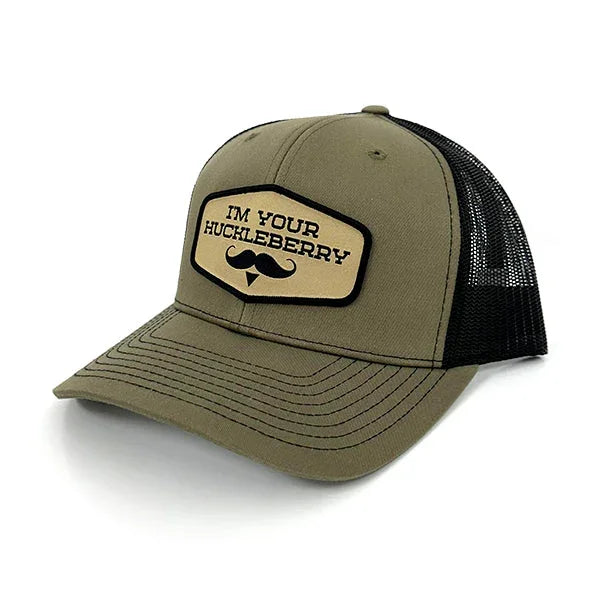 I’m your Huckleberry Woven Patch Hat - Rounded by Concealment Express