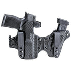 Rounded Gear Sidecar Holster - Carbon Fiber Front
