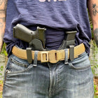 Rounded Gear Sidecar Holster - Worn Appendix Carry