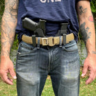 Rounded Gear Sidecar Holster - Worn Appendix Carry Wide