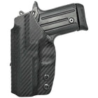 Sig Sauer P238 IWB Holster - Right Hand Carbon Fiber Back