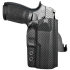 Sig Sauer P320 Compact Paddle Holster - Right Hand Carbon Fiber Back