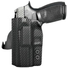 Sig Sauer P320 Compact Paddle Holster - Left Hand Carbon Fiber Back